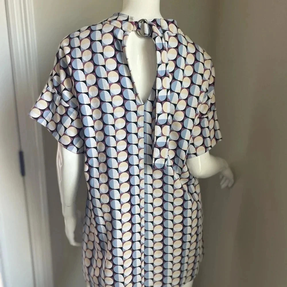 United colors of Benetton cotton mini dress, multicolor Size Small - Picture 4 of 11